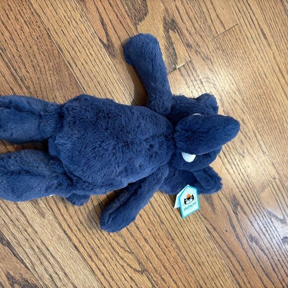 SOLD OUT ONLINE!! NWT Jelly Cat Bashful Blue Elephant - Picture 1 of 6